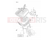 SUZUKI DS80 H (1987) (E24) 1 - CYLINDER