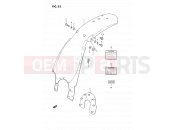 SUZUKI DS80 H (1987) (E24) 32 - REAR FENDER
