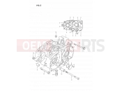 SUZUKI DS80 J (1988) (E24) 2 - CRANKCASE
