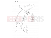SUZUKI DS80 K (1989) (E03) 32 - REAR FENDER