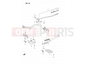 SUZUKI DS80 K (1989) (E24) 18 - PROP STAND - BRAKE PEDAL