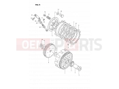 SUZUKI DS80 L (1990) (E24) 9 - CLUTCH
