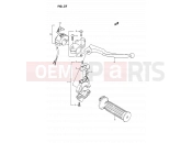 SUZUKI DS80 L (1990) (E24) 27 - RIGHT HANDLE SWITCH