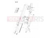 SUZUKI DS80 M (1991) (E24) 23 - FRONT FORK