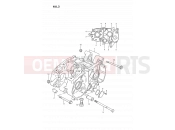 SUZUKI DS80 N (1992) (E03) 2 - CRANKCASE