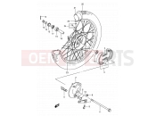 SUZUKI DS80 T (1996) (E24) 30 - FRONT WHEEL