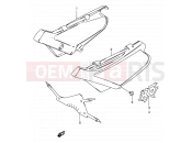 SUZUKI DS80 W (1998) (E24) 22 - FRAME COVER