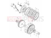 SUZUKI DS80 X (1999) (E03,E28,E33) 9 - CLUTCH