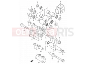 SUZUKI DS80 X (1999) (E03,E28,E33) 33 - CUSHION LEVER
