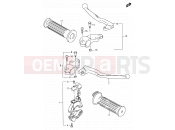 SUZUKI DS80 Y (2000) (E03,E28,E33) 25 - HANDLE LEVER
