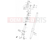 SUZUKI DS80 Y (2000) (E03,E28,E33) 29 - STEERING STEM