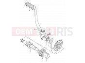 SUZUKI DS80 Y (2000) (E24) 12 - KICK STARTER