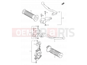 SUZUKI DS80 Y (2000) (E24) 25 - HANDLE LEVER