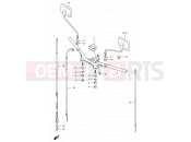 SUZUKI FB100 / FB100D G (1986) 40 - HANDLEBAR