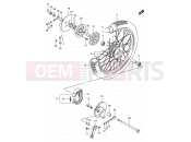 SUZUKI FB100 / FB100D G (1986) 51 - REAR WHEEL