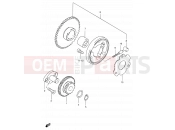 SUZUKI FB100 / FB100D R (1994) 6 - STARTER CLUTCH (FB100DG/DR/DS/DV)