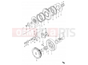 SUZUKI FB100 / FB100D R (1994) 14 - CLUTCH (MODEL G/R)