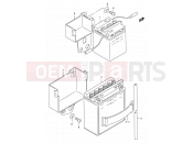 SUZUKI FB100 / FB100D R (1994) 21 - BATTERY