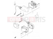 SUZUKI FB100 / FB100D R (1994) 26 - TURN SIGNAL LAMP (E24)