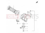 SUZUKI FB100 / FB100D R (1994) 42 - LEFT HANDLE LEVER