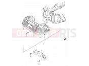 SUZUKI FB100 / FB100D V (1997) 28 - REAR COMBINATION LAMP (E24)