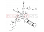SUZUKI FB100 / FB100D V (1997) 41 - RIGHT HANDLE LEVER