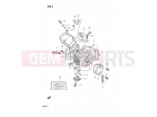 SUZUKI FB50 K (1989) 1 - CYLINDER HEAD