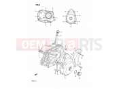 SUZUKI FB50 K (1989) 4 - CRANKCASE COVER