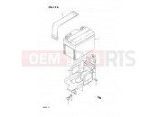 SUZUKI FB50 M (1991) 17A - BATTERY (MODEL M)