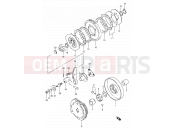 SUZUKI FB80 K (1989) 12 - CLUTCH