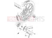 SUZUKI FB80 M (1991) 34 - FRONT WHEEL