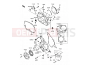 SUZUKI FD112K K3 (2003) Shogun (E41) 14 - ENGINE COVER