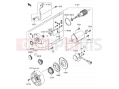 SUZUKI FD112K K3 (2003) Shogun (E41) 19 - STARTER MOTOR