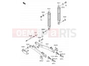 SUZUKI FD112K K3 (2003) Shogun (E41) 23 - SWINGARM/SHOCK ABSORBER