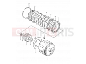 SUZUKI FR50 C (1978) 9 - CLUTCH