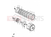 SUZUKI FR80 D (1983) 9 - CLUTCH