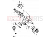 SUZUKI FR80 Z (1982) 4 - CRANKSHAFT