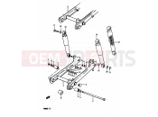 SUZUKI FR80 Z (1982) 63 - REAR SWINGING ARM