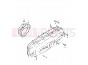 SUZUKI FS50 X (1999) 3 - CRANKCASE COVER