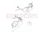 SUZUKI FS50 X (1999) 17 - TURN SIGNAL LAMP (E02)