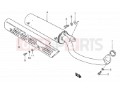 SUZUKI FZ50 Z (1982) 9 - MUFFLER
