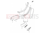 SUZUKI FZ50 K (1989) 38A - FRAME COVER (MODEL K/L/P)