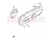 SUZUKI FZ50 X (1999) 5 - CRANKCASE COVER (E25,E26)