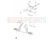 SUZUKI FZ50 X (1999) 34 - STAND - FOOTREST