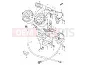 SUZUKI GN125E N (1992) (E30) 21 - SPEEDOMETER - TACHOMETER (E30)