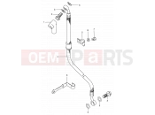 SUZUKI GN125E N (1992) (E30) 51 - BRAKE HOSE
