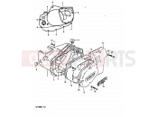 SUZUKI GP100 / GP100E X (1999) 3A - CRANKCASE COVER (MODEL L)