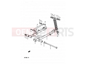 SUZUKI GP100 / GP100E D (1983) 55 - REAR SWINGING ARM