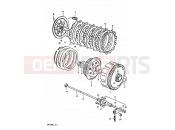 SUZUKI GP100U D (1983) 9 - CLUTCH
