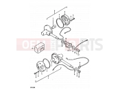 SUZUKI GP125U C (1978) 42 - TURN SIGNAL LAMP (E17, E21)